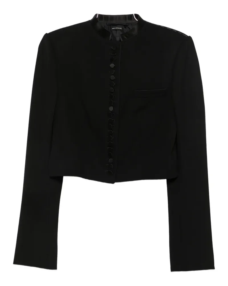 Tom Ford button-up cropped jacket - Schwarz Schwarz