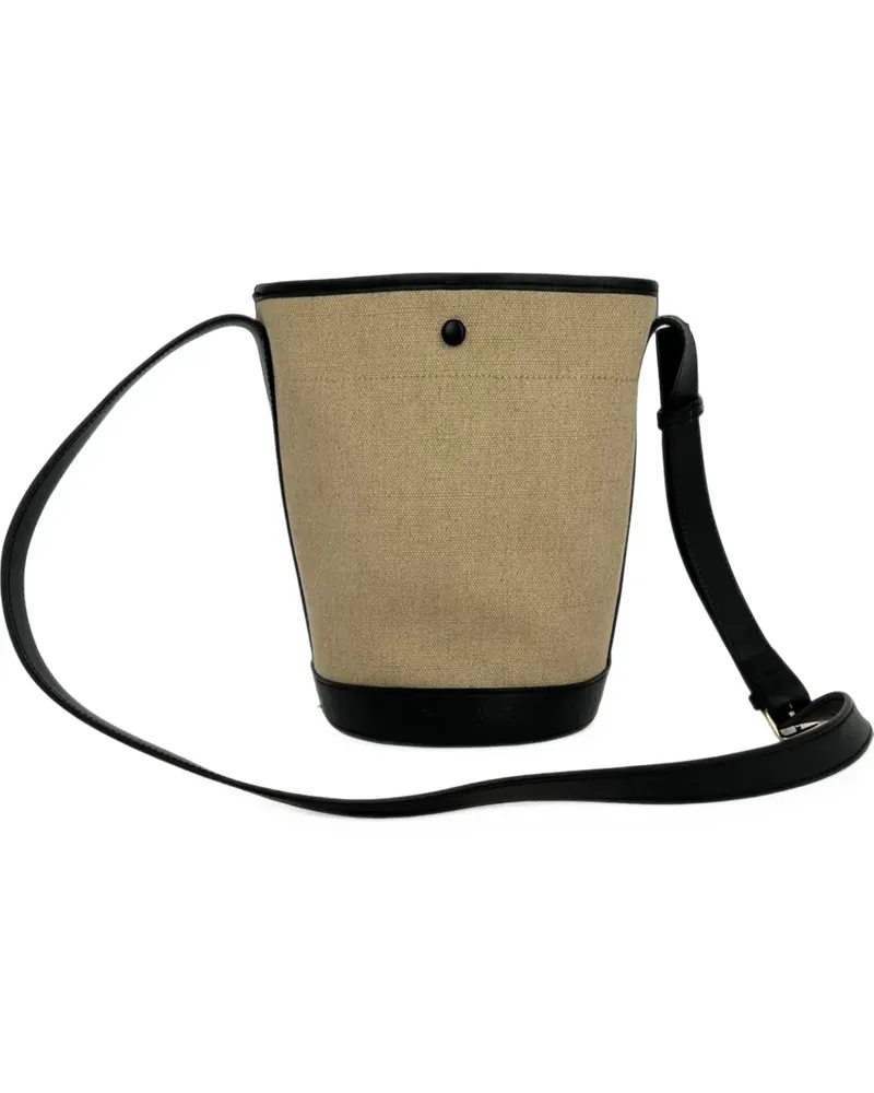 A.P.C. Helene jute bucket bag - Nude Nude