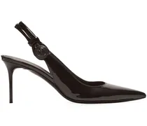 Alma Pumps aus Lackleder 75mm - Schwarz