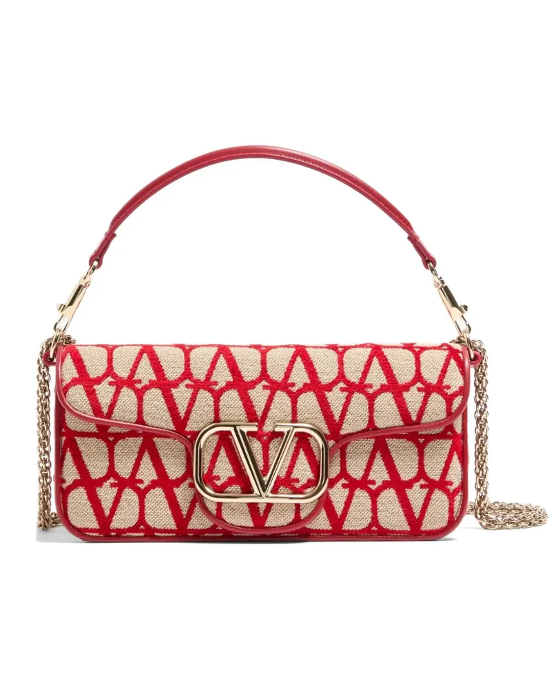 Valentino Garavani Schultertasche mit Monogramm - Rot Rot