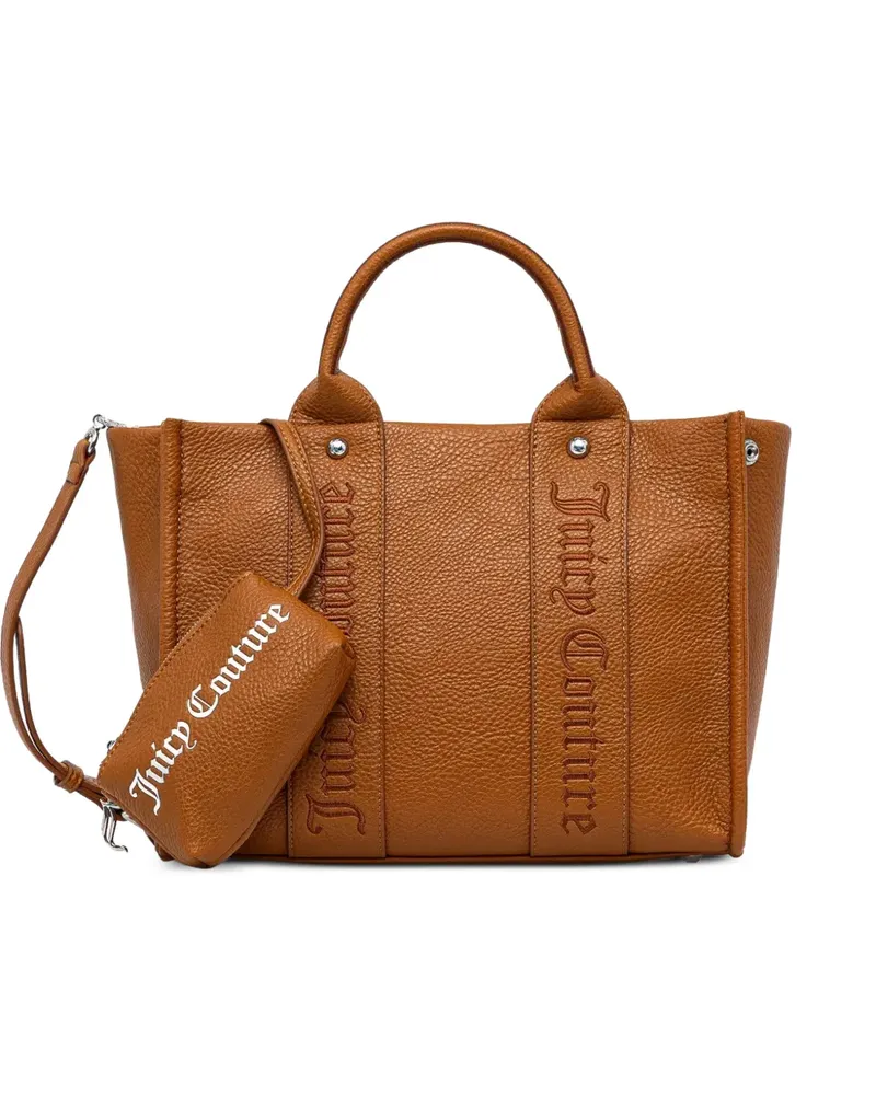 Juicy Couture top-handle logo zip-fastening tote bag - Braun Braun