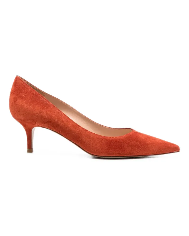 Gianvito Rossi Pumps mit spitzer Kappe - Orange Orange