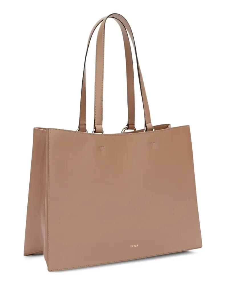 Furla Tote Bag mit Arch-Detail - Braun Braun