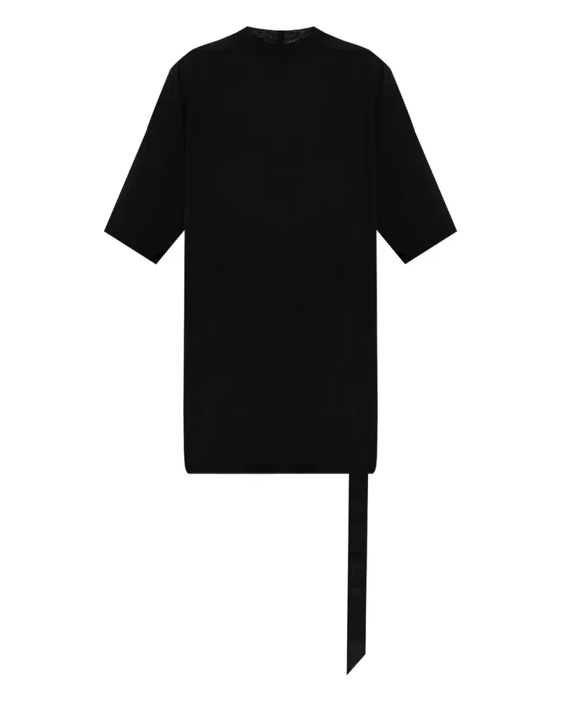 DRKSHDW by Rick Owens Kurzärmeliges Oberteil mit drapiertem Saum - Schwarz Schwarz