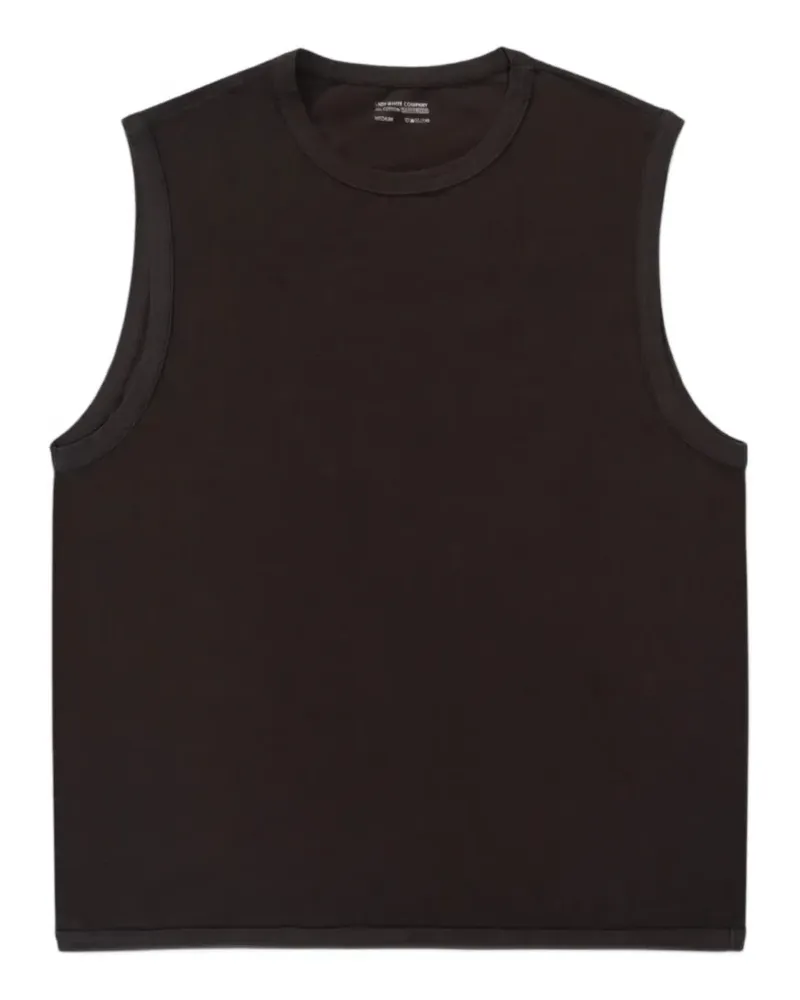Lady White Co. boxy-fit cotton tank top - Grau Grau