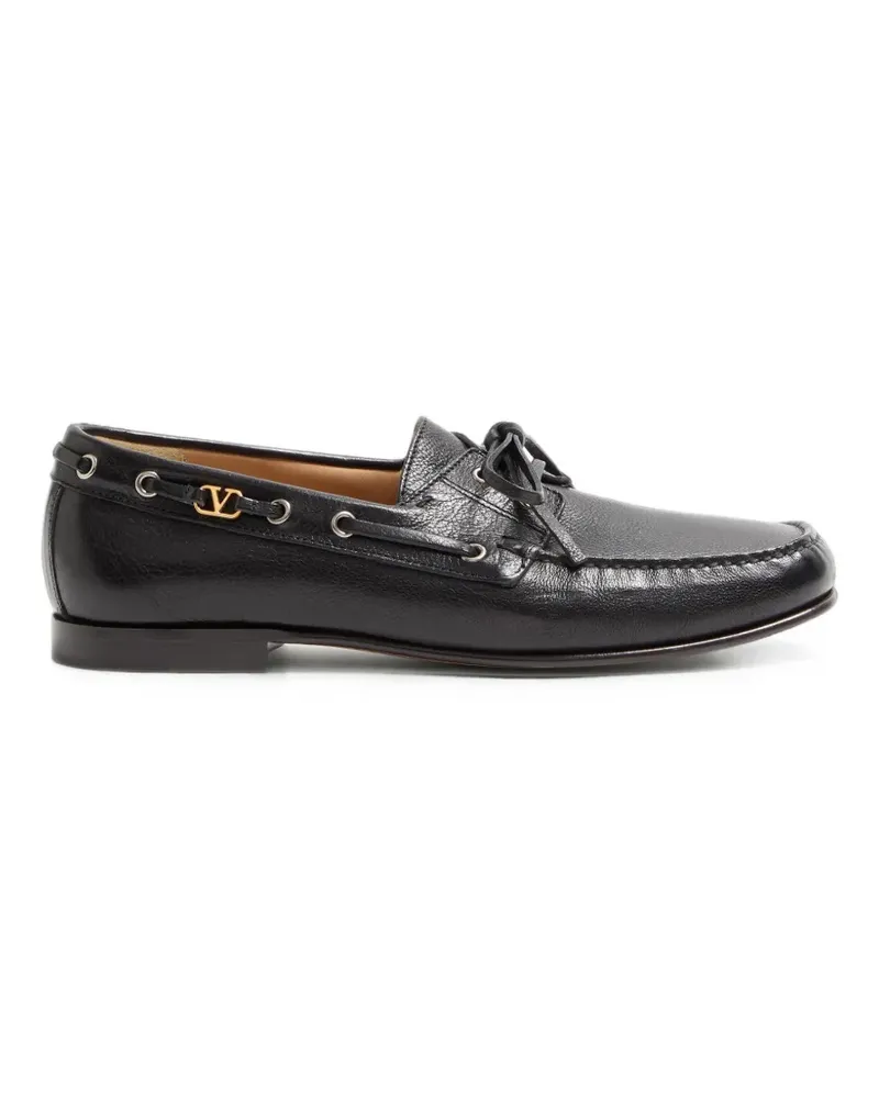 Valentino Garavani VLogo Palm Avenue Loafer - Schwarz Schwarz