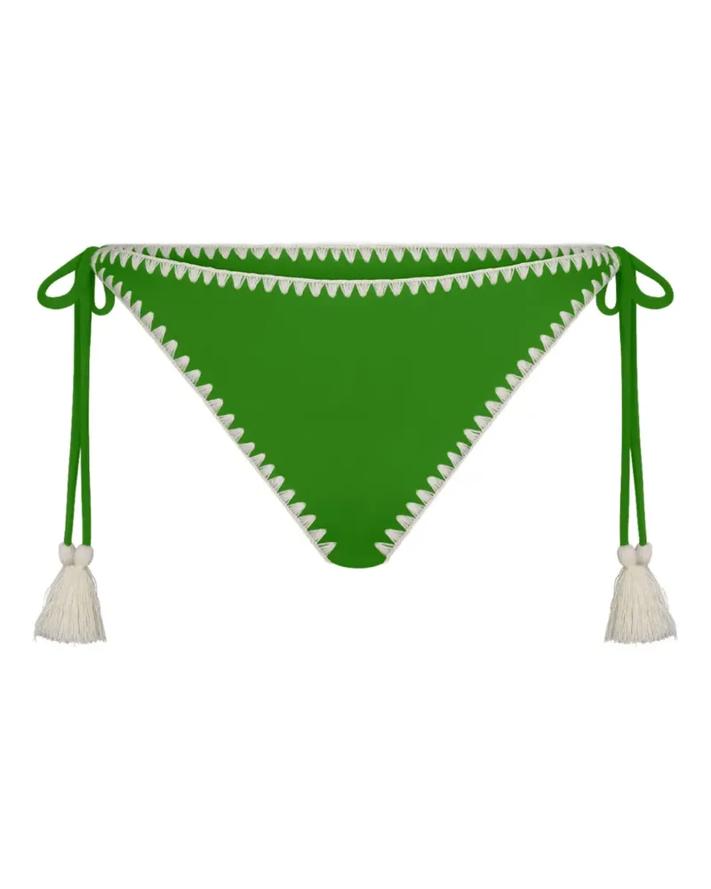 Simon Miller Bwai blanket-stitched bikini bottoms - Grün Grün