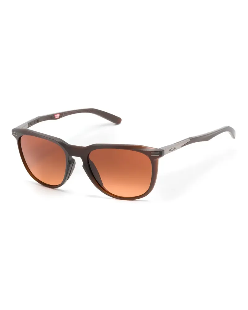 Oakley Sonnenbrille mit eckigem Gestell - Braun Braun