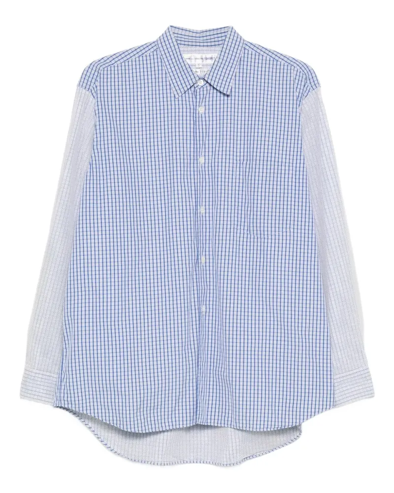 Comme des Garçons Kariertes Hemd - Blau Blau