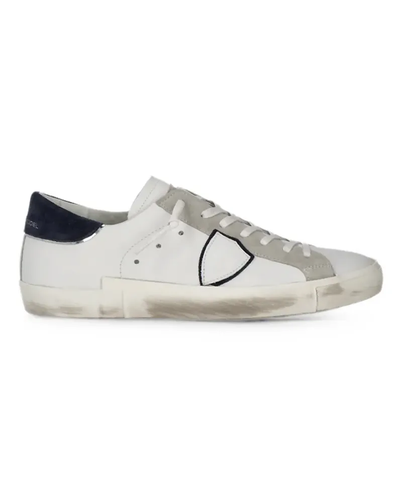 Philippe Model PRSX Sneakers im Used-Look - Weiß Weiß