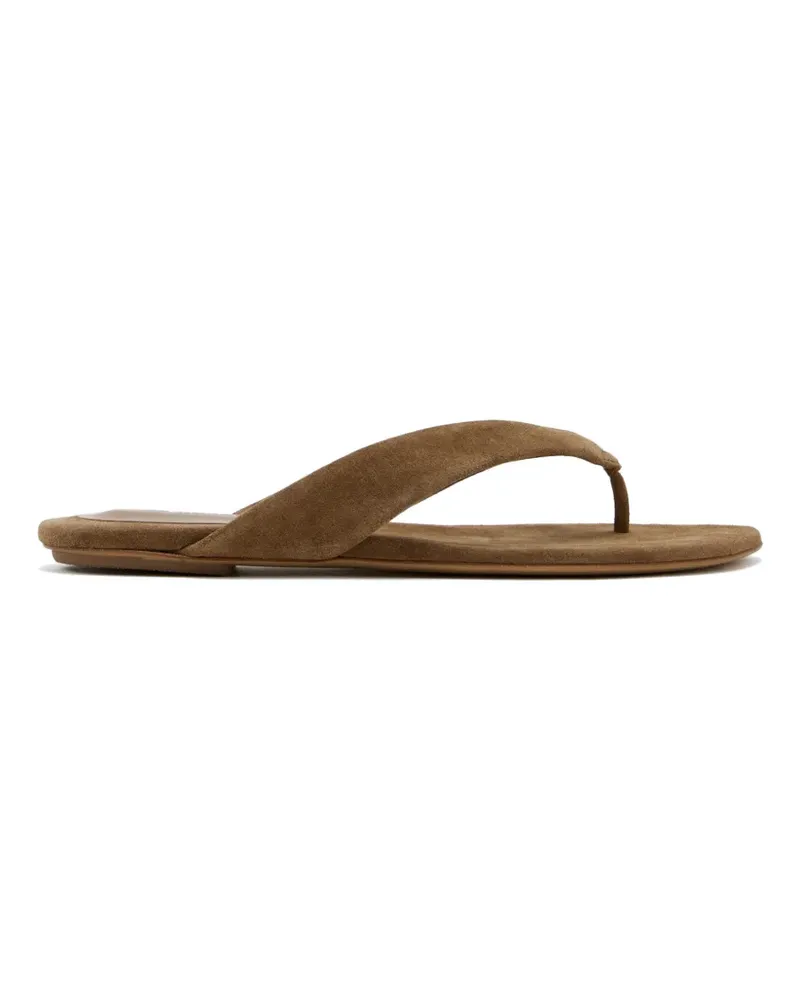 Le Monde Béryl toe strap sandals - Braun Braun