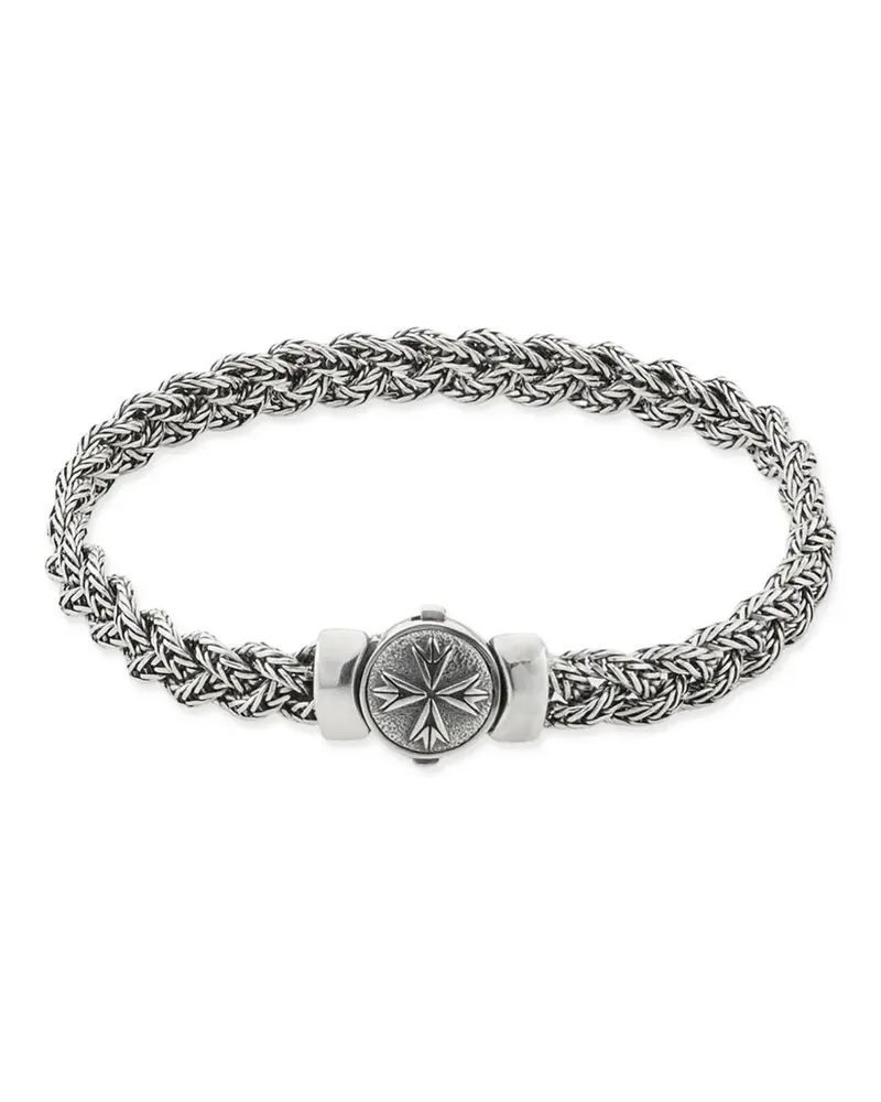 Emanuele Bicocchi Geflochtenes Armband - Silber Silber