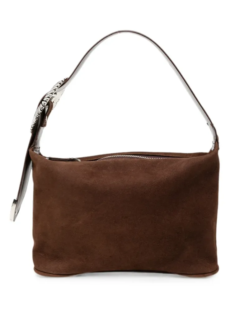 Toga Schultertasche mit Western-Schnalle - Schwarz Schwarz