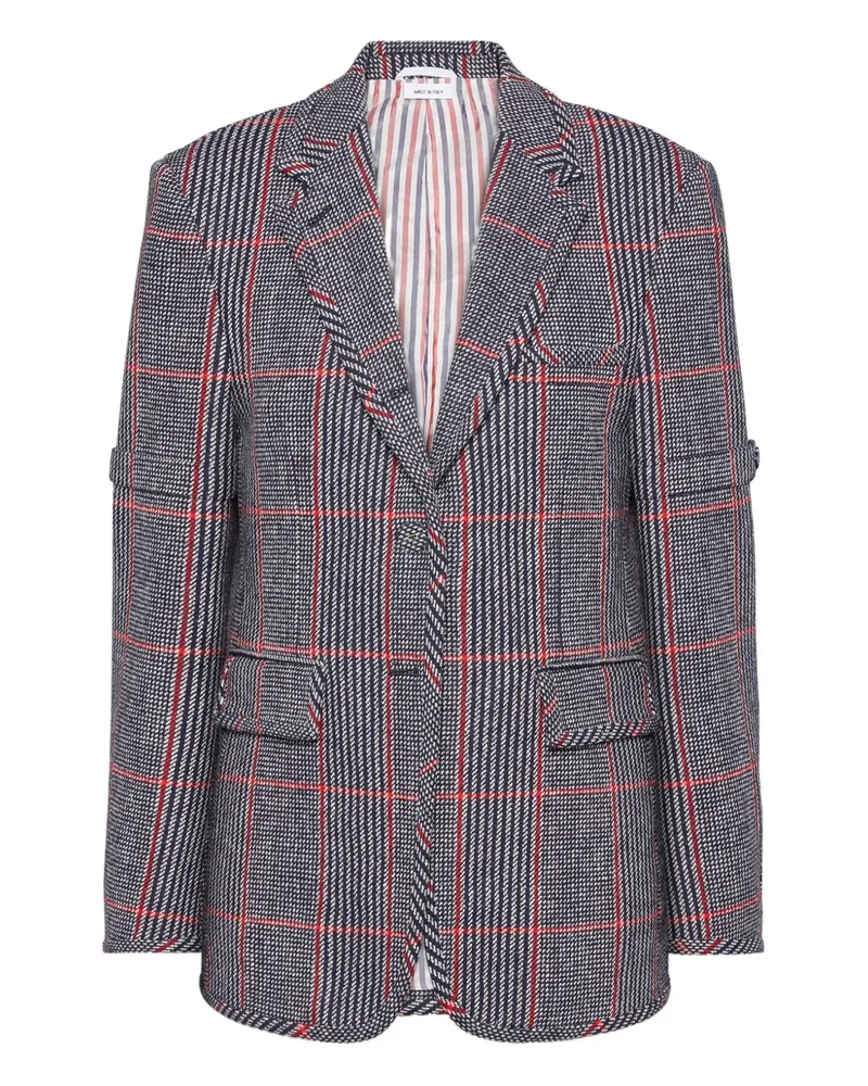 Thom Browne Kariertes Sakko - Rot Rot