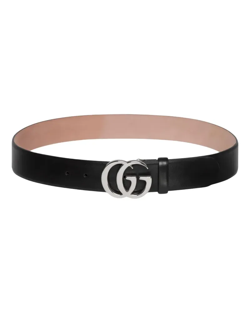 Gucci Marmont leather belt - Schwarz Schwarz