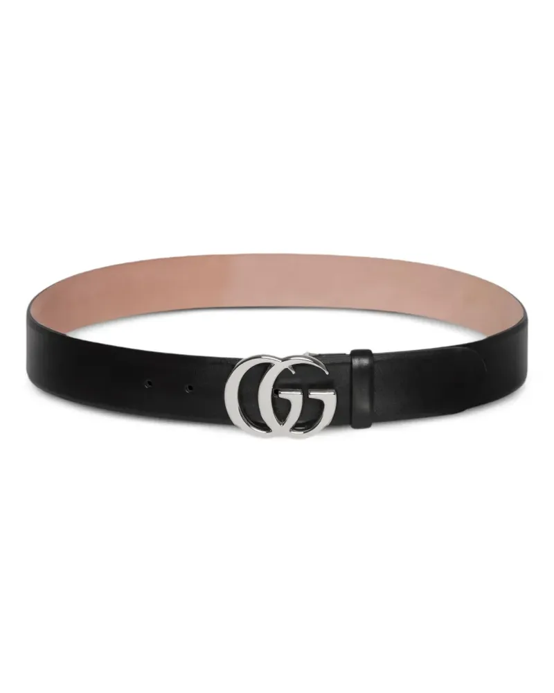 Gucci Marmont leather belt - Schwarz Schwarz