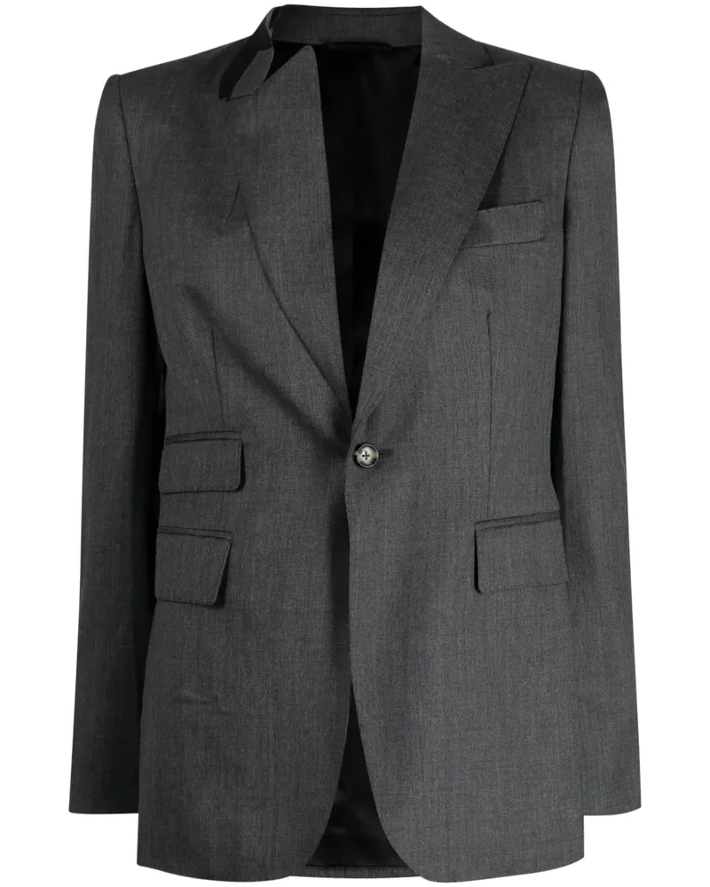 Marina Yee Asymmetrischer Blazer - Grau Grau