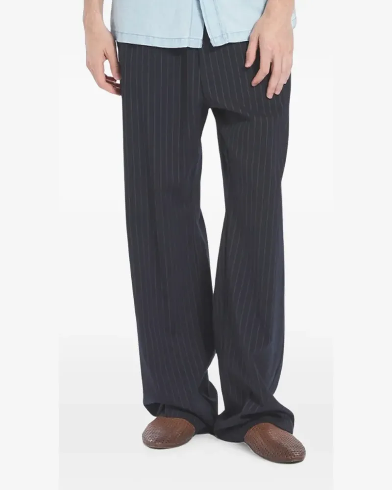BARENA Hose mit Nadelstreifen - Blau Blau