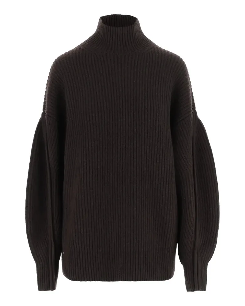 Carven Gerippter Pullover - Braun Braun