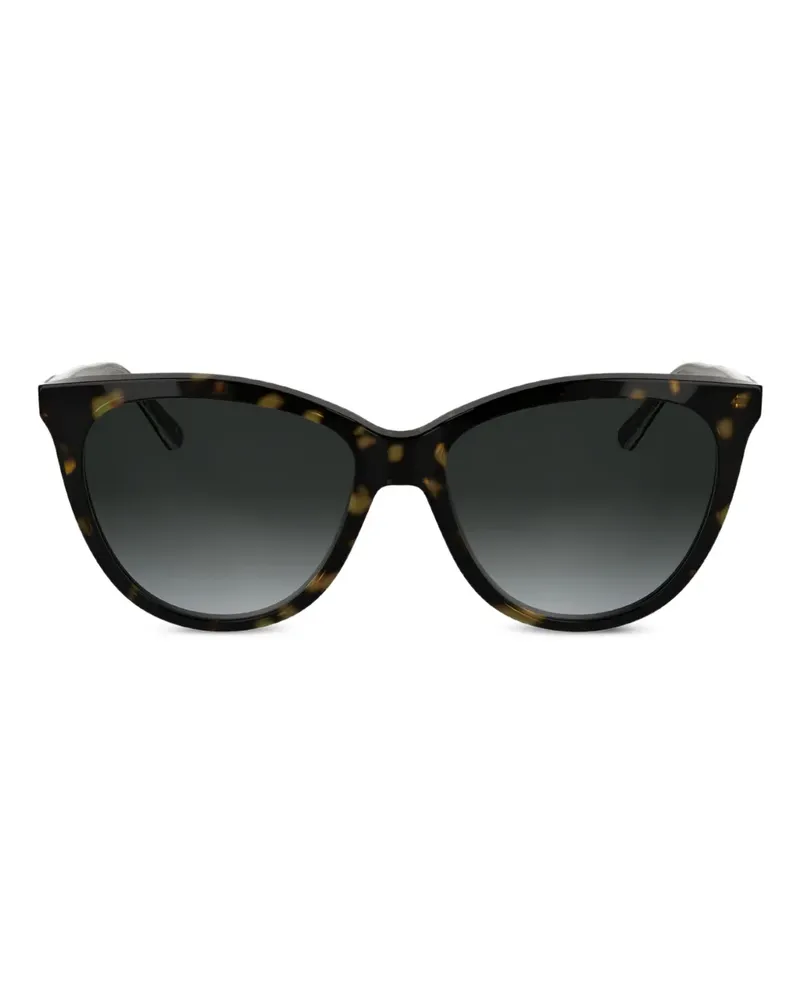Calvin Klein Sonnenbrille mit Cat-Eye-Gestell - Braun Braun