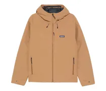 Windshadow Kapuzenjacke mit Reißverschluss - Braun