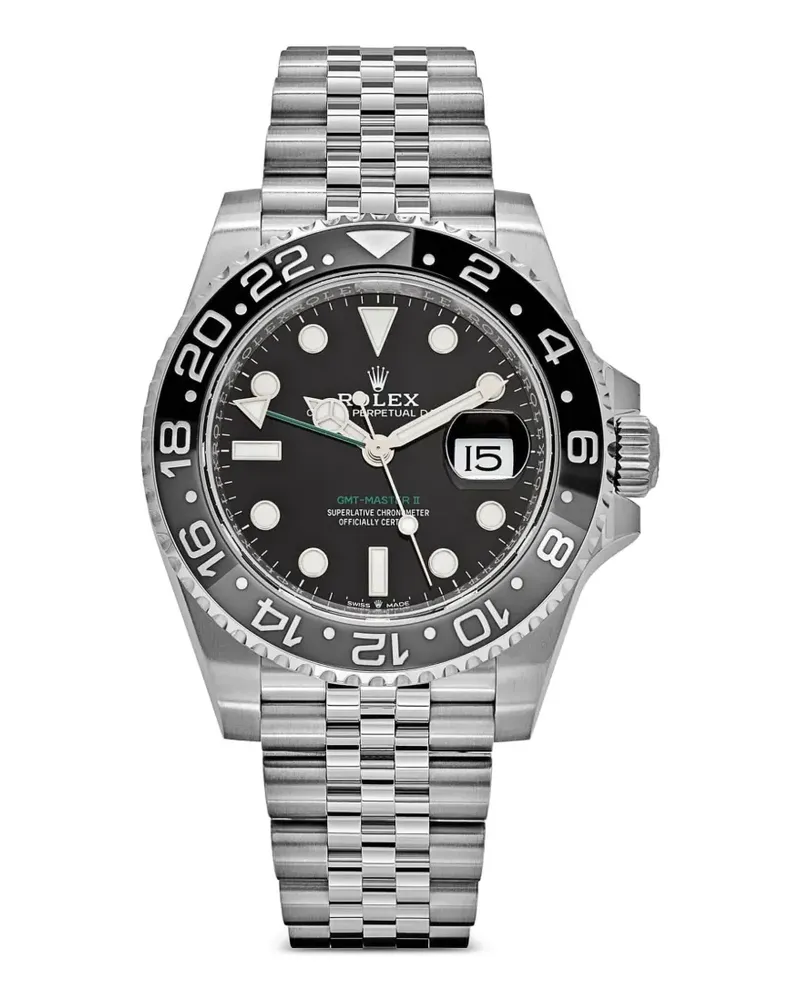 Rolex 2025 ungetragene GMT-Master II Bruce Wayne Armbanduhr 40mm - Schwarz Schwarz