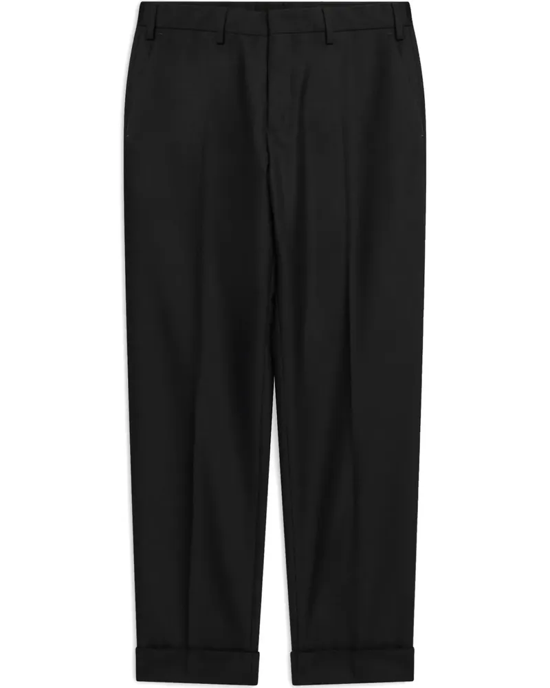 Dries van Noten Klassische Hose - Schwarz Schwarz