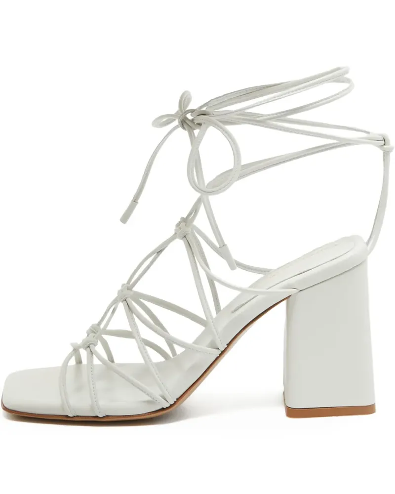 Gianvito Rossi Pre-owned Minas Sandalen 90mm - Weiß Weiß