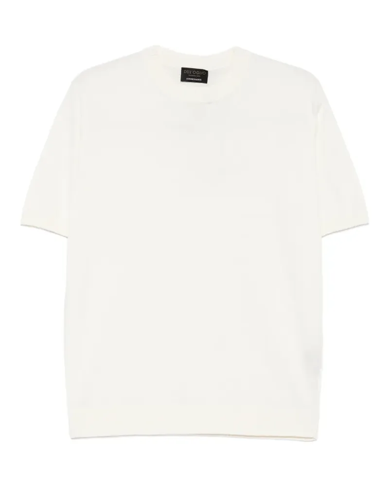 Dell'oglio short-sleeve knitted T-shirt - Nude Nude