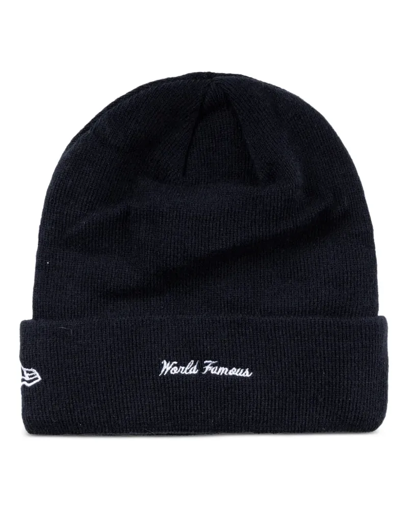 Supreme Being New Era logo-patch beanie - Blau Blau