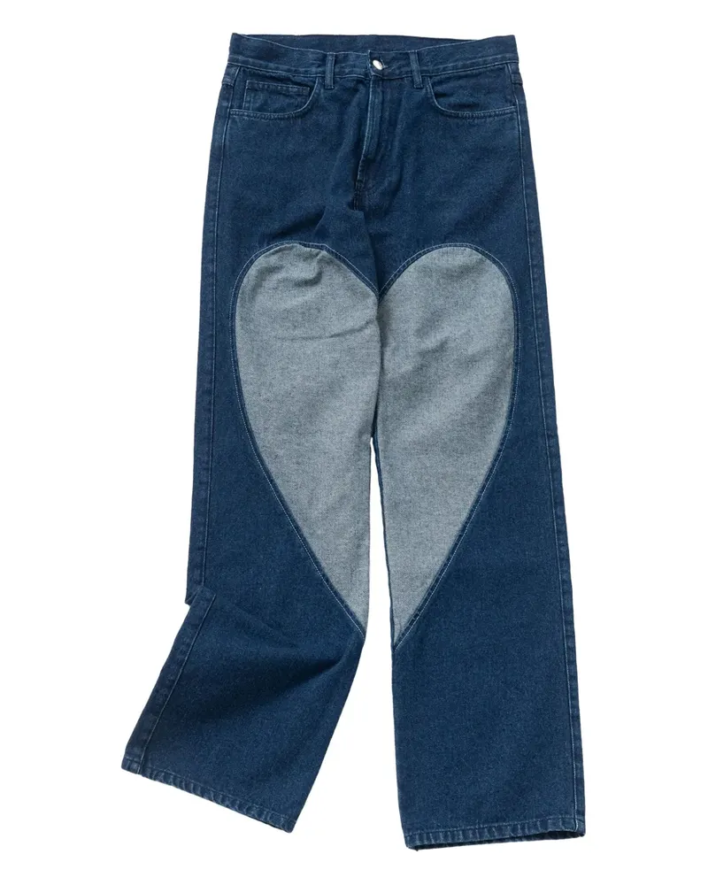 Carne Bollente Lovepants Jeans mit Einsätzen - Blau Blau