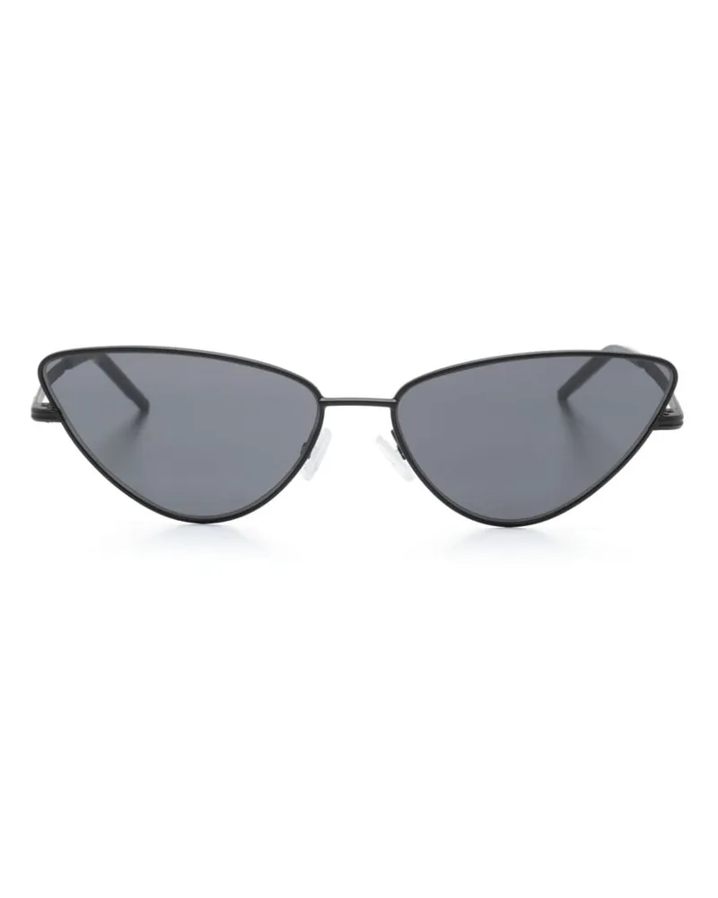 HUGO BOSS Sonnenbrille mit Cat-Eye-Gestell Schwarz