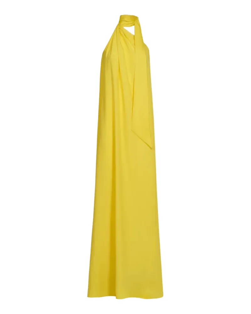 Taller Marmo Astor halterneck maxi dress - Gelb Gelb