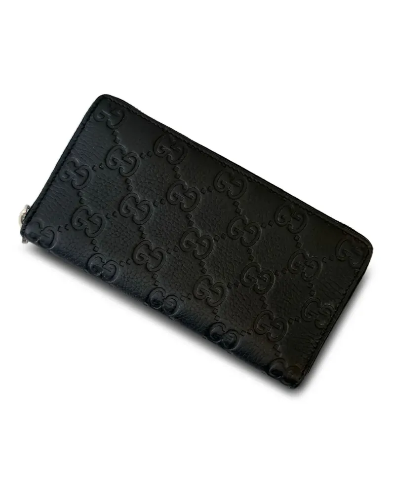 Gucci Portemonnaie mit GG-Monogramm - Schwarz Schwarz