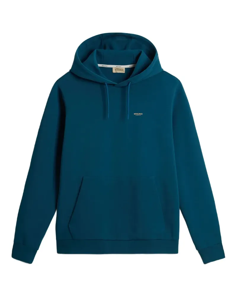 Woolrich Hoodie mit Logo - Blau Blau