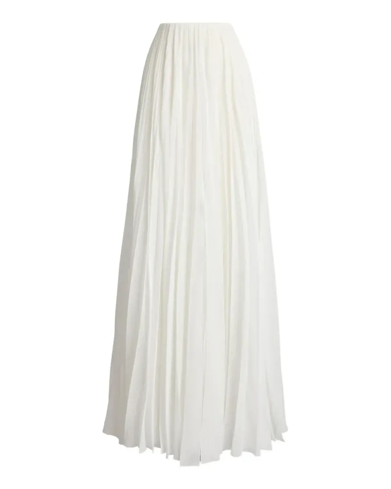 Ralph Lauren Niccola pleated maxi skirt - Nude Nude
