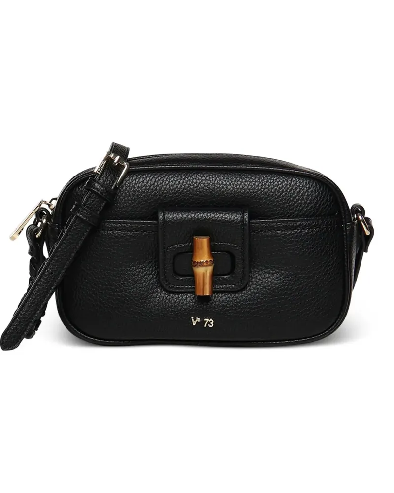 V°73 Beatrice Schultertasche - Schwarz Schwarz