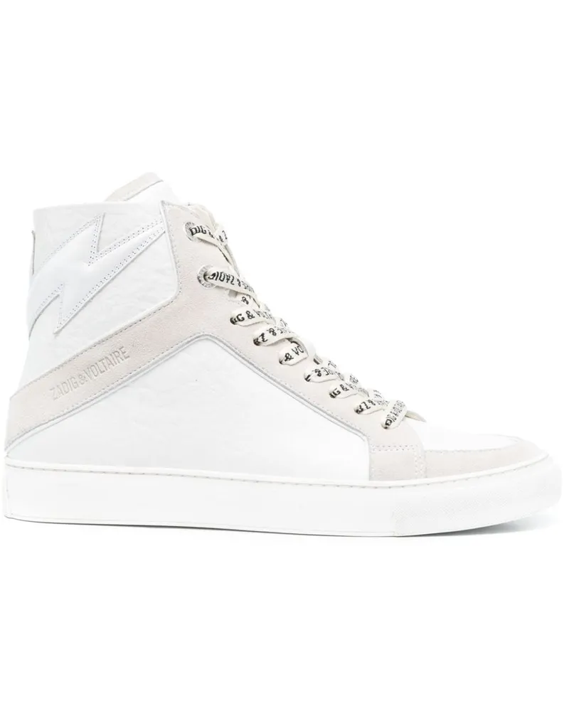 Zadig & Voltaire High Flash Sneakers - Weiß Weiß
