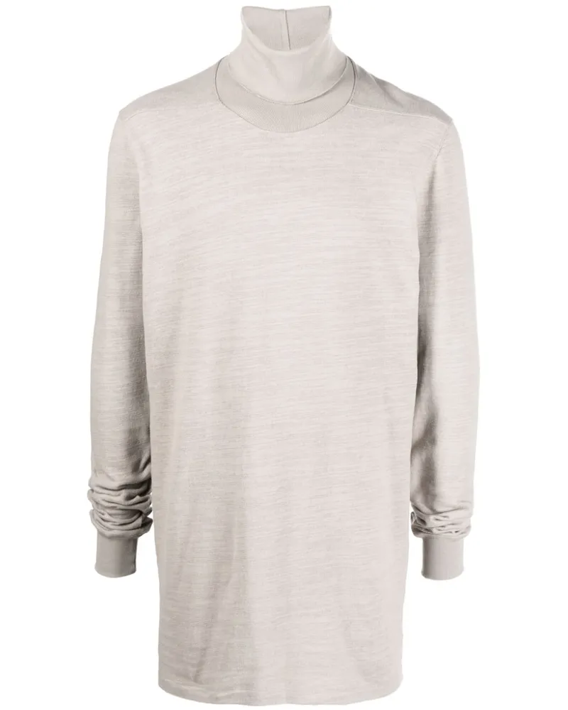 Rick Owens Melierter Surf Pullover - Nude Nude