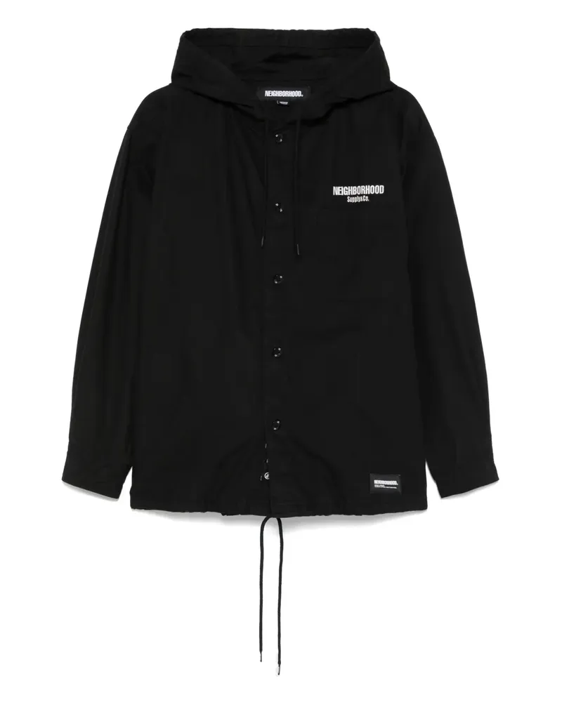 Neighborhood Jacke mit Kapuze - Schwarz Schwarz