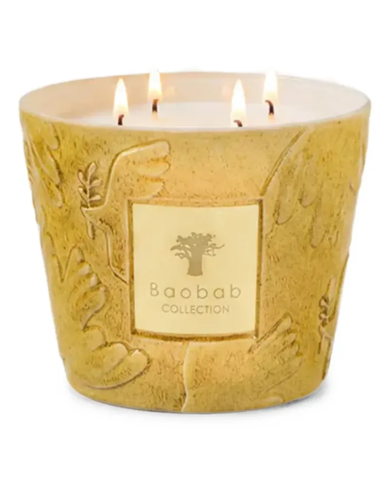 Baobab Collection Dove Kerze mit Glasgefäß (10cm) - Gelb Gelb
