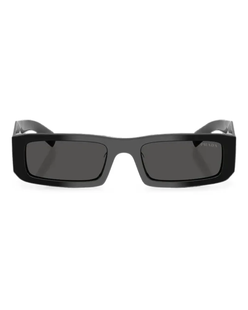 Prada Symbole rectangle-frame sunglasses - Schwarz Schwarz