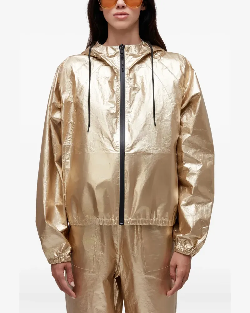 Osklen DOppelseitige Kapuzenjacke - Gold Gold