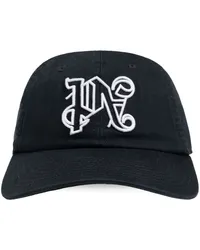 Palm Angels Baseballkappe mit Monogramm Schwarz