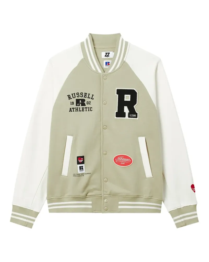 Izzue Sweatshirt mit Logo-Patch - Weiß Weiß