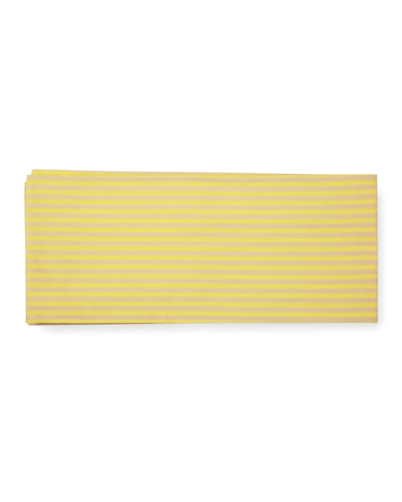 PiP Studio Gestreiftes Handtuch - Gelb Gelb