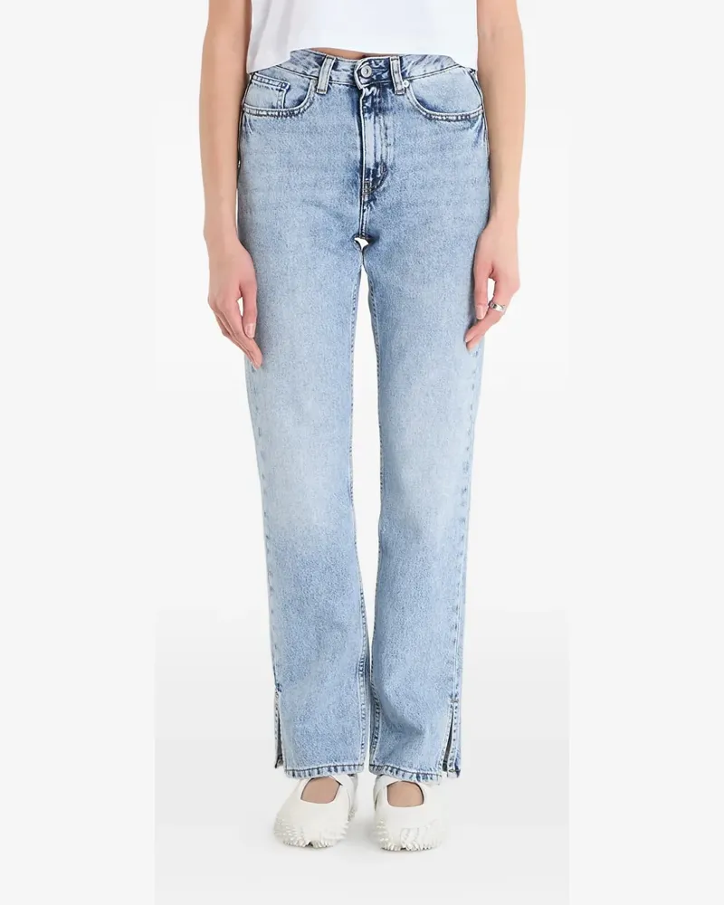 Karl Lagerfeld side-slit jeans - Blau Blau