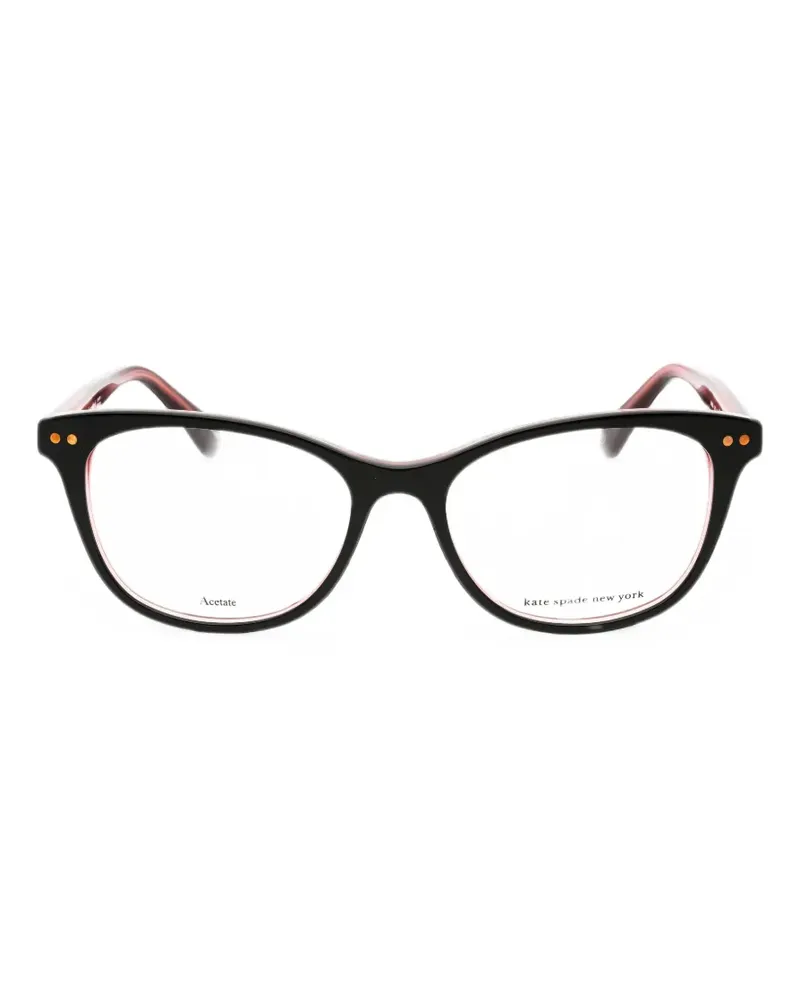 Kate Spade Kamila Cat-Eye-Brille - Schwarz Schwarz