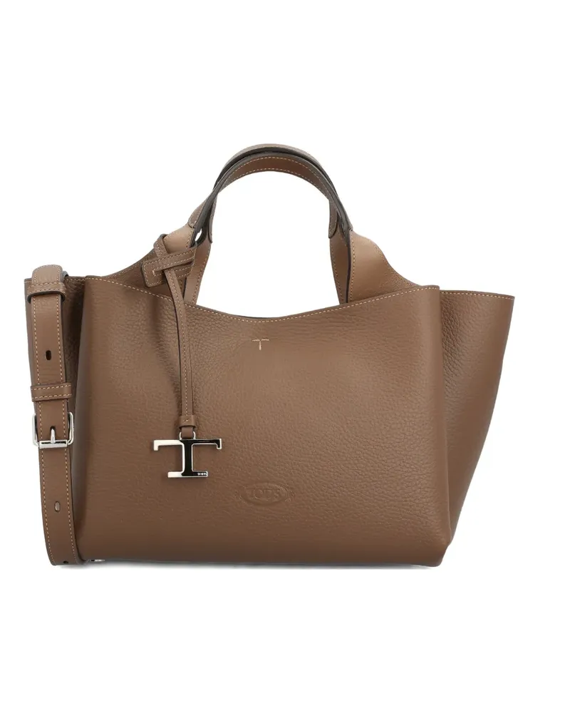 TOD'S Mini-Tasche aus Leder - Braun Braun