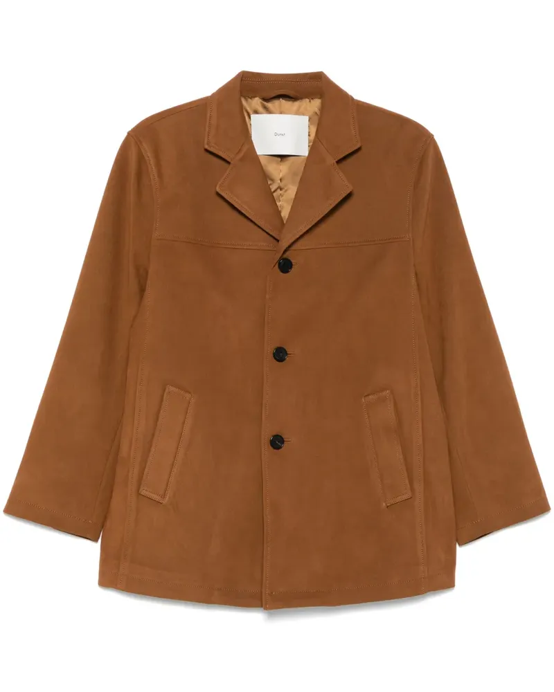 Dunst Jacke aus Faux-Leder - Braun Braun